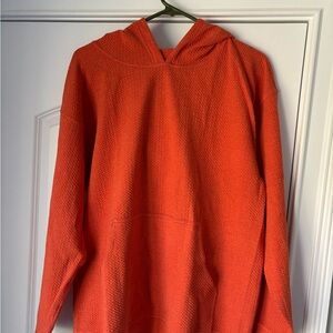 lululemon athletica Vibrant Orange Hooded Sweater